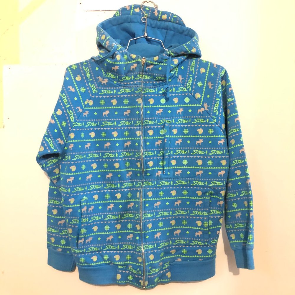 Ecologist (formally Sitka) Zip up hoodie, super heavy, billed hood,